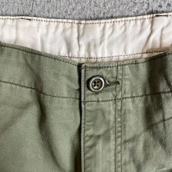 Levi Strauss Cargo Pant Men 38x30 Green Slim Straight Stretch Utility Streetwear - Picture 3 of 16